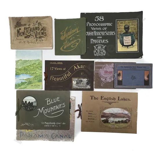 Small Group of Tourist Albums