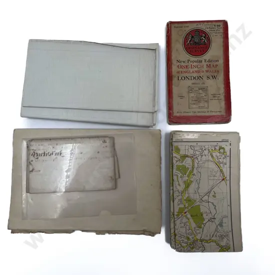 Small Group of Ordnance Survey Maps