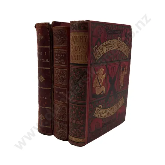 Three Volumes Every Boys Annual and Two Others