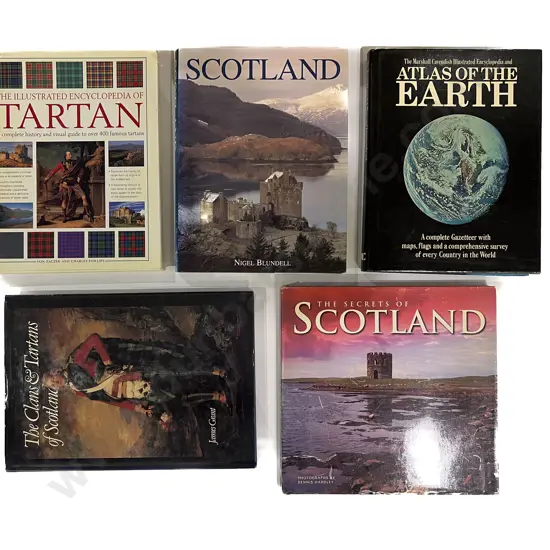 Five Volumes Relating to Scotland and Tartans