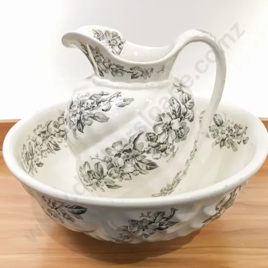 Victorian Jug and Basin