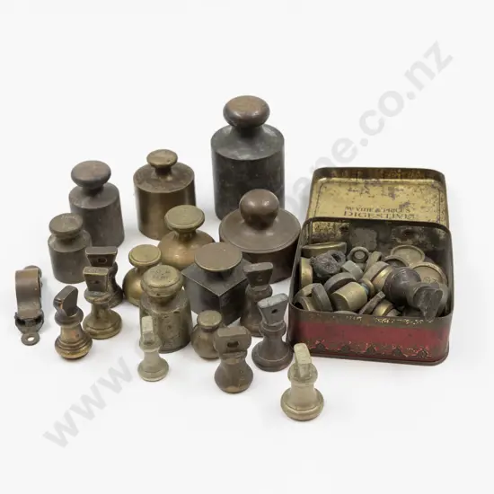 Quantity Small Bell Weights & Various