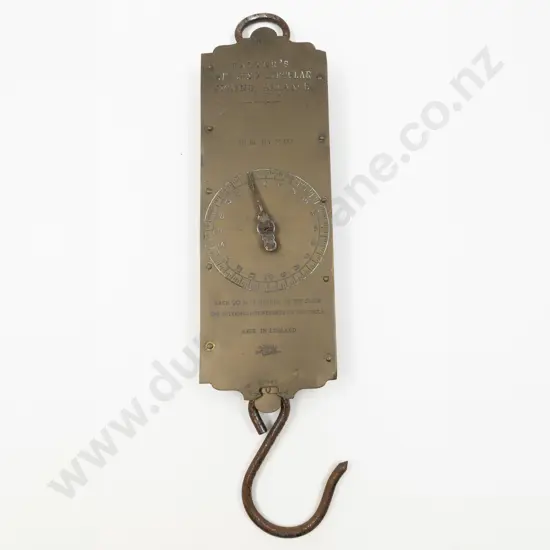 Early C20th Salter's Improved Circular Spring Balanced Scales