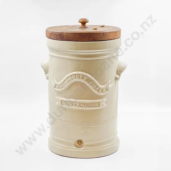Australian "The Abbott Filter" Stoneware Water Filter