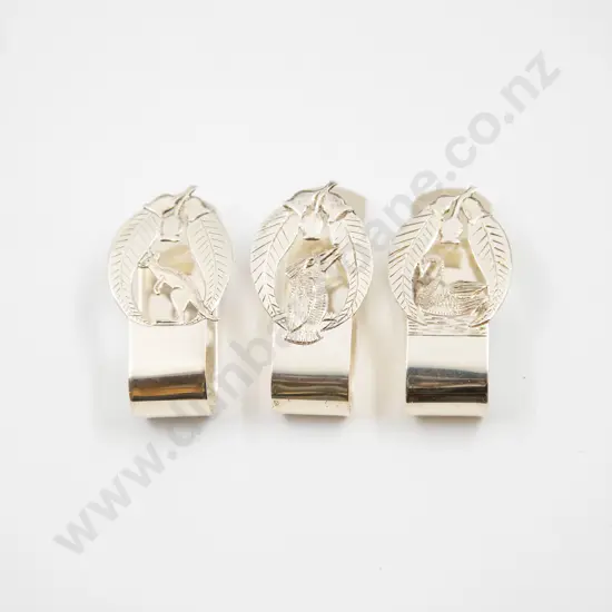 Australian Colonial S/S Three Napkin Clips