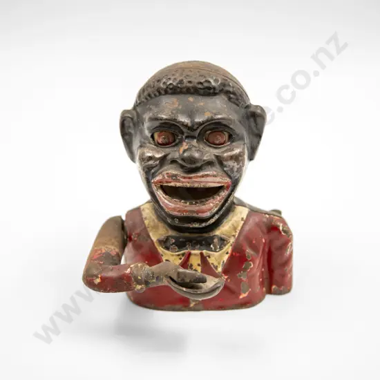 Antique Cast Iron 'Jolly' Money Box