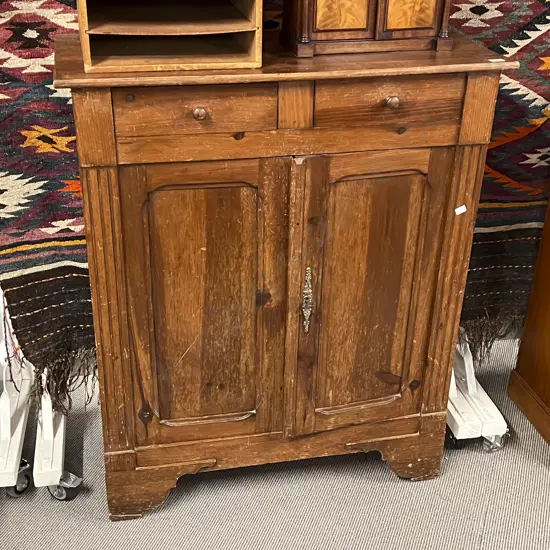 Small Late C19th French Pine Chiffonier