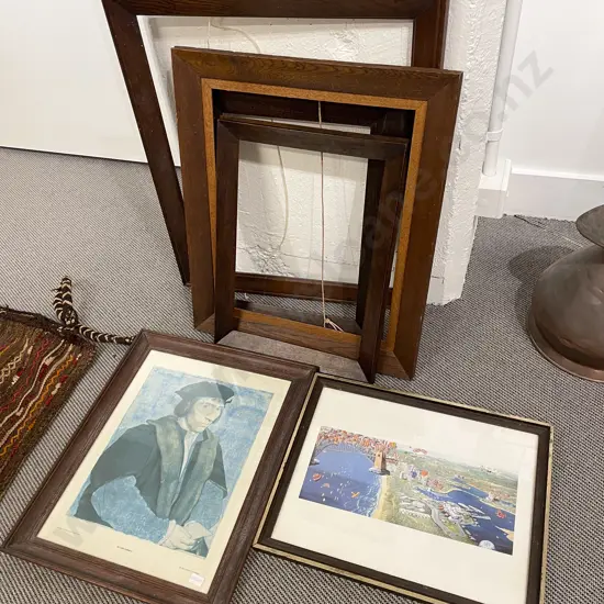 Four Frames & Two Framed Works