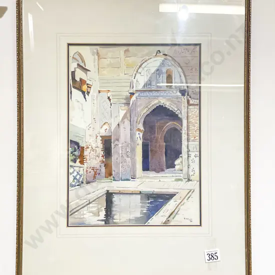 Mosque Courtyard in Morocco