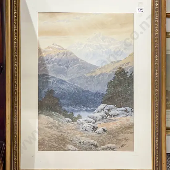 NZ Colonial Watercolour