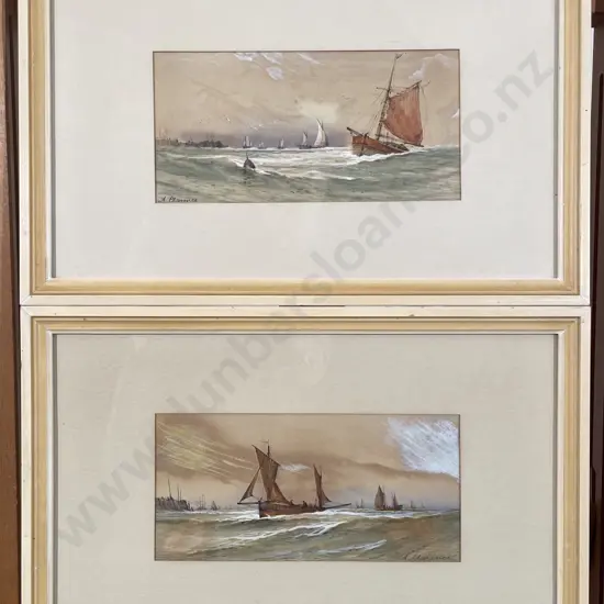 Arderne Clarence (British 1882 - 1966) - Pair Marine Scenes