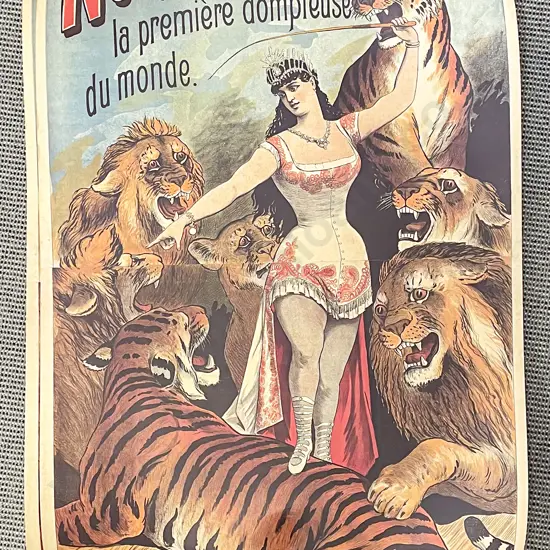 Three Reproduction German Circus Posters