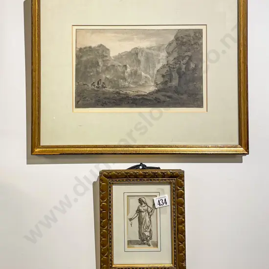 Two Georgian Watercolours