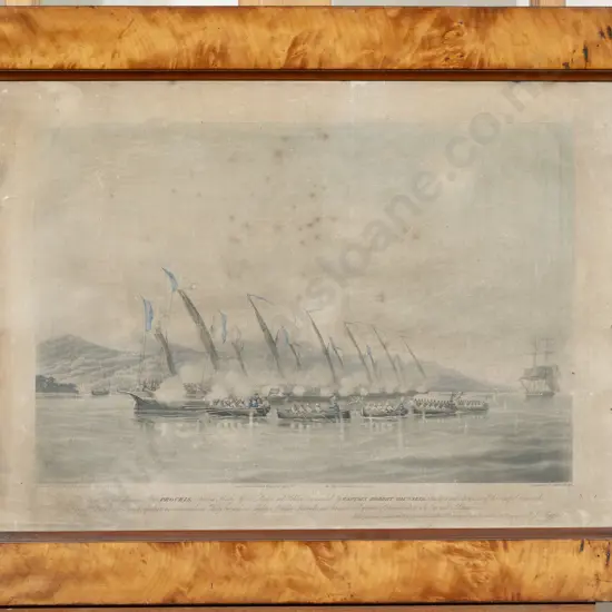 C Rosenburg after W j Huggins - Naval Sloop Procris