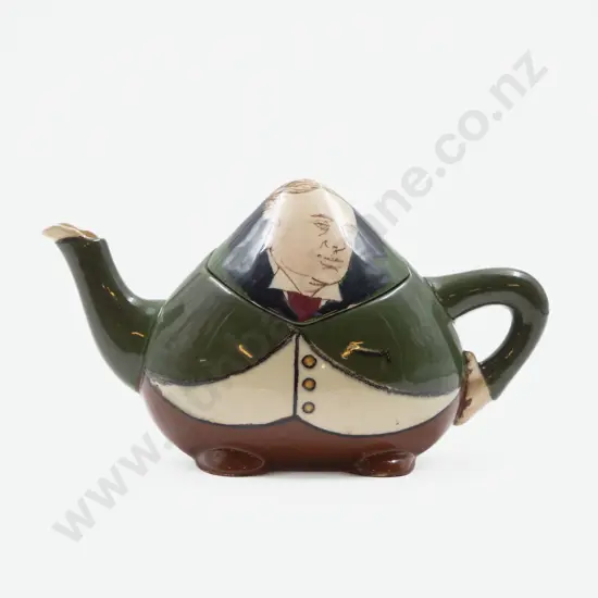Shelley Intarsio Political Caricature Teapot