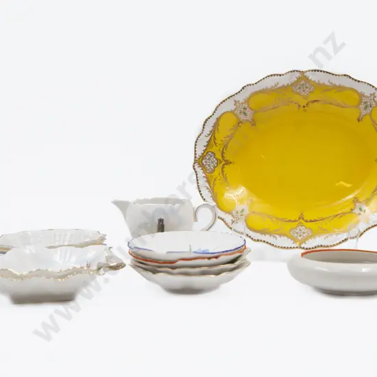 Various Shelley Jam Dishes with Plate & Jug