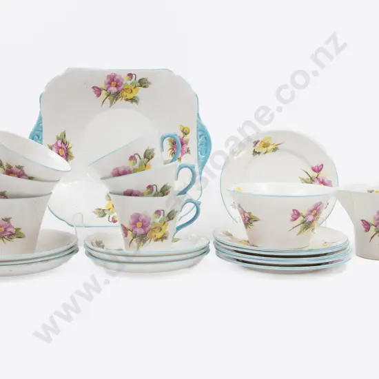 Shelley 21pce Tea Set