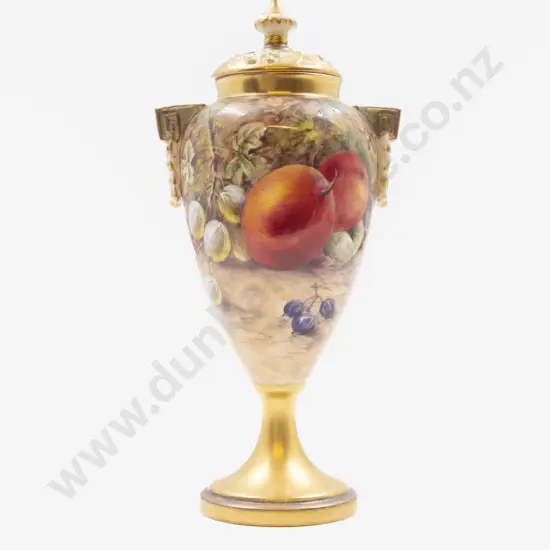 RW Ovoid Vase & Cover