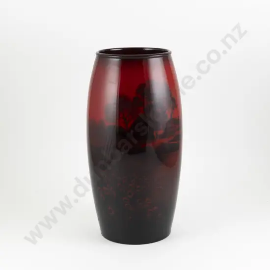 Large Royal Doulton Flambe Vase