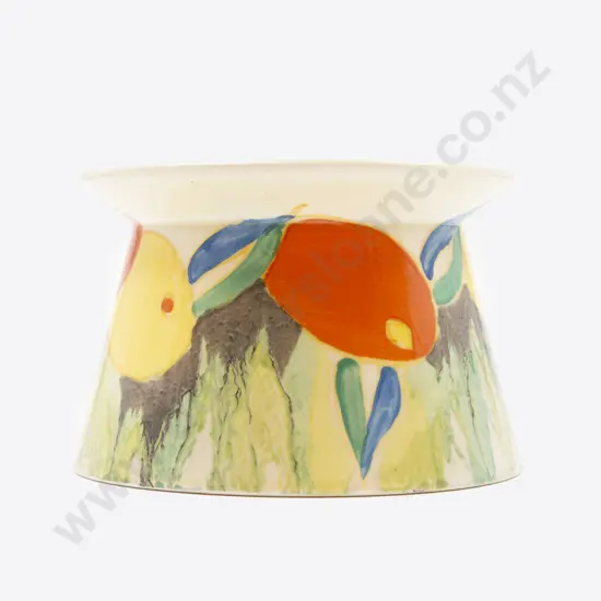 Clarice Cliff Bizarre Rose Bowl