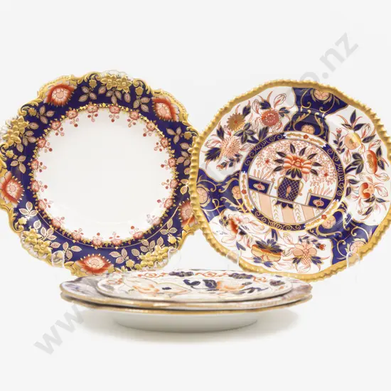 Five Various Manufacture Imari Pattern Plates