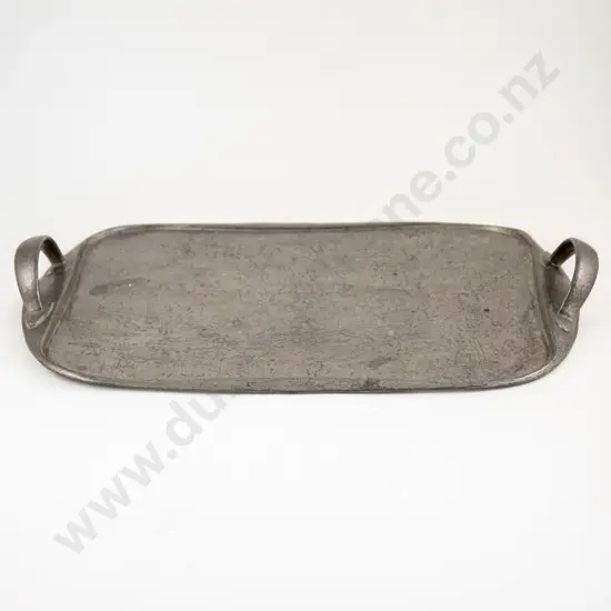 Liberty & Co "Tudric Two Handled Pewter Tray Numer 043