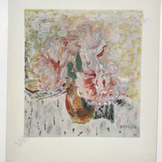 After Pierre Bonnard - Pivoines (unframed)