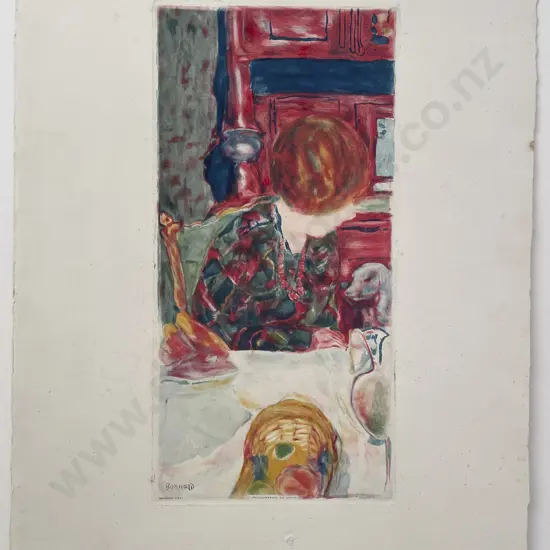 After Pierre Bonnard - La Femme Au Chien (unframed)