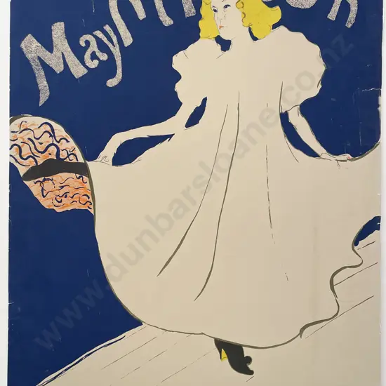 After Toulouse Lautrec - May Milton (unframed)