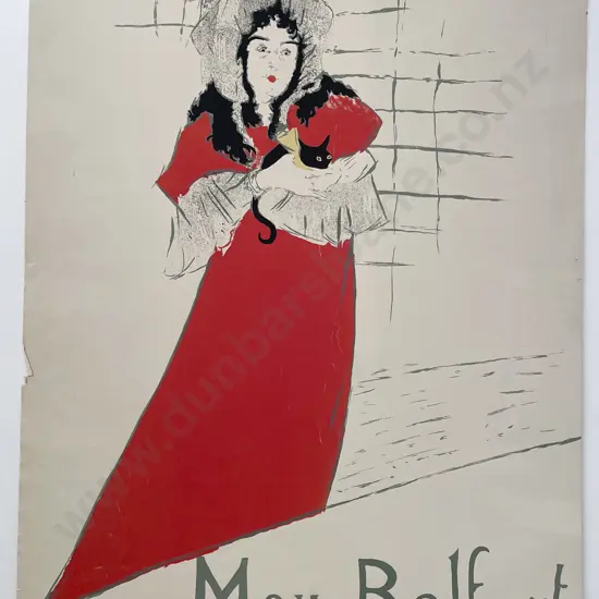 After Toulouse Lautrec - May Belfort (unframed)