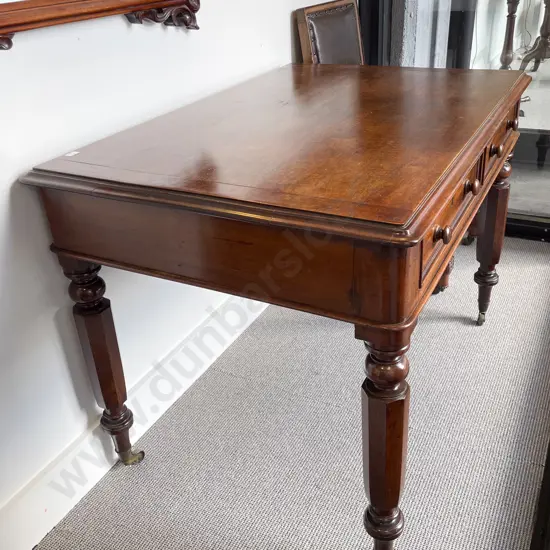 Good Quality Wm IV Mahogany Writing Table