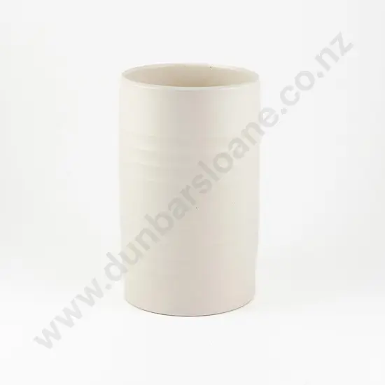 Crown Lynn Hand Potted Cylinder Vase