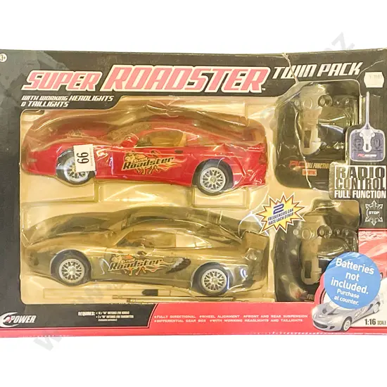 Boxed RC Car Set