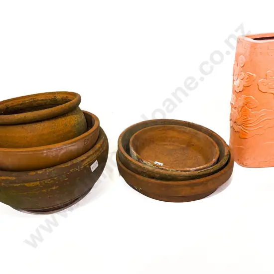 Qty of Assorted Terracotta Pots etc.