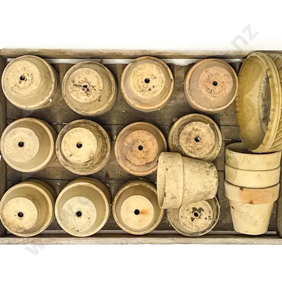 Qty of Assorted Small Garden Pots