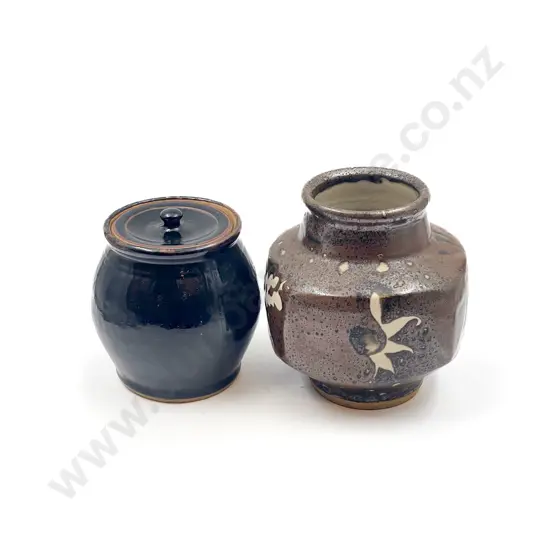 Japanese Pottery Jar together with Paul Fischer Vase