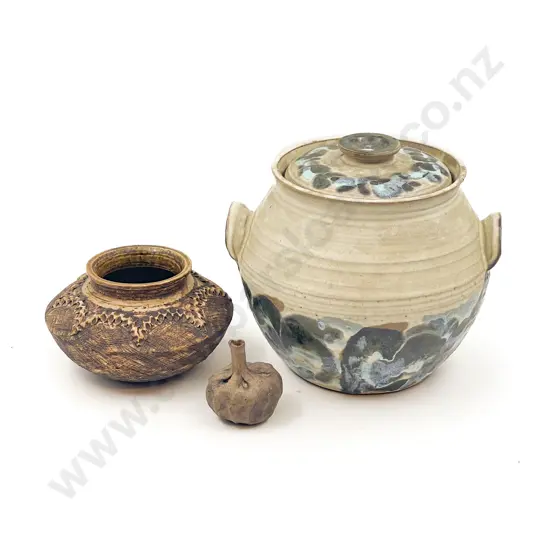 Three Pieces of NZ Pottery
