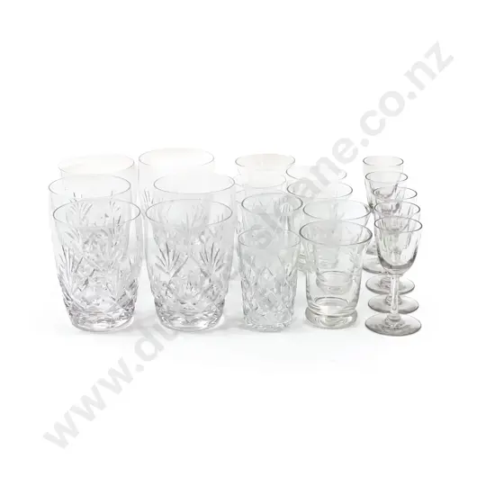 Qty of Assorted Crystal and Glassware incl Stuart