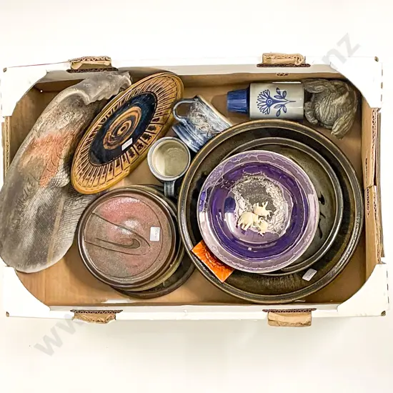 Box Qty of Assorted Pottery etc.