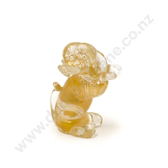 Murano Art Glass Dog