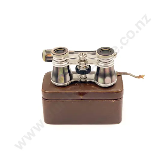 Boxed Vintage Asprey Opera Glasses