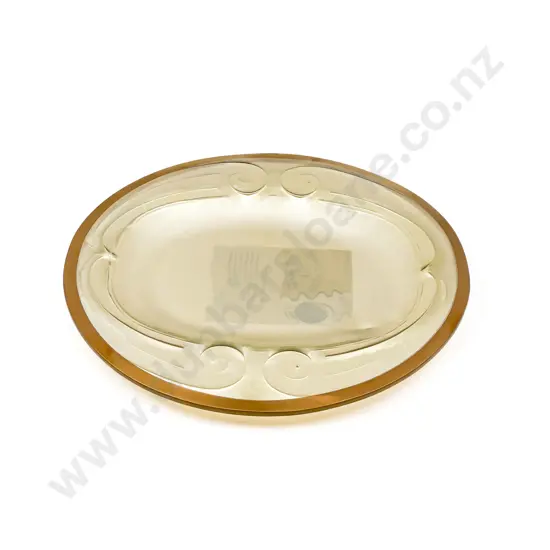 Daryl Fagence Art Glass Plate