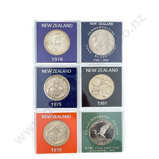 NZ Six Comm. Coins