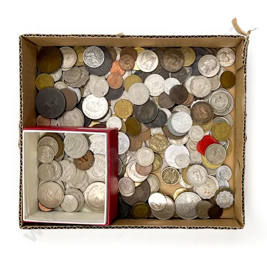Qty of Vintage World Pocket Change Coinage