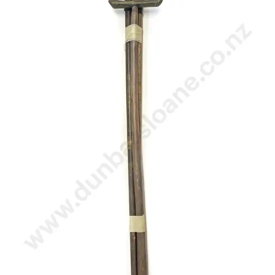 Three Assorted Vintage Wooden Walking Sticks