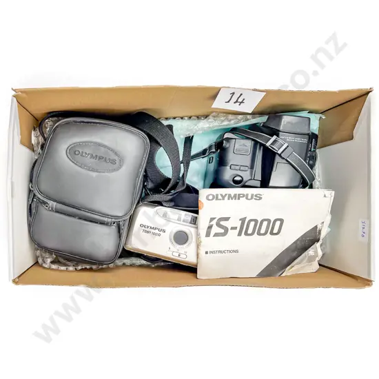 Quantity of Assorted Cameras