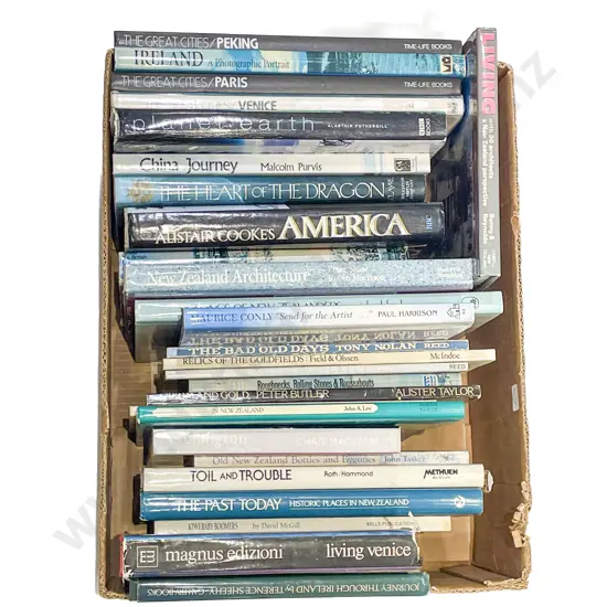 Box of Assorted World Reference Volumes