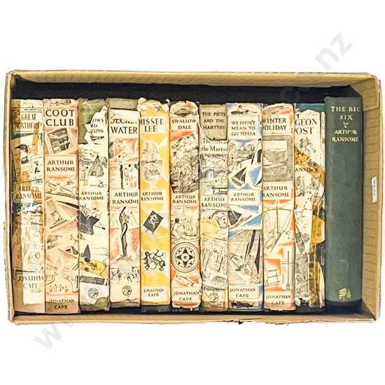 Eleven Assorted Arthur Ransome Books