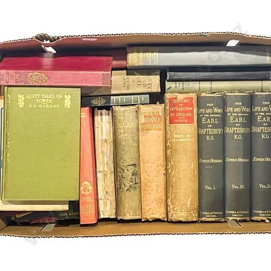 Box Assorted Vintage Books