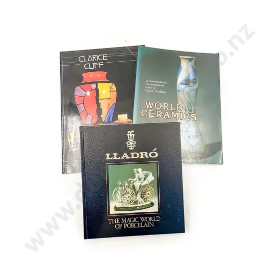 Three Assorted Ceramics & Porcelain Reference Volumes